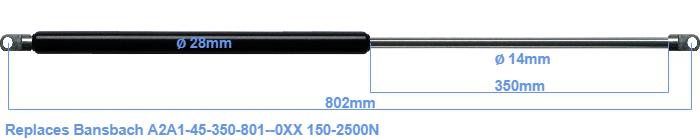 Bansbach A2A1-45-350-801--0XX