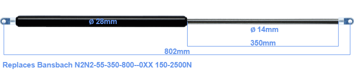 Bansbach N2N2-55-350-800--0XX