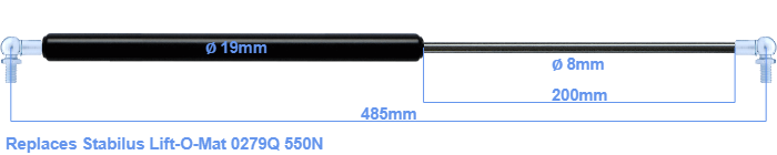 Stabilus Lift-O-Mat 0279Q