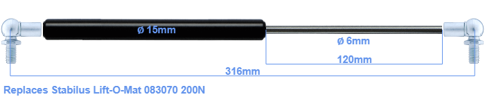Stabilus Lift-O-Mat 083070