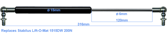 Stabilus Lift-O-Mat 1515DW