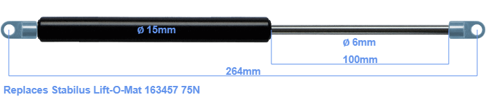 Stabilus Lift-O-Mat 163457