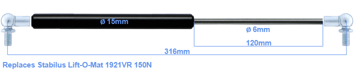 Stabilus Lift-O-Mat 1921VR