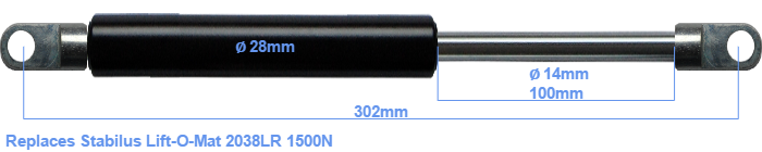 Stabilus Lift-O-Mat 2038LR