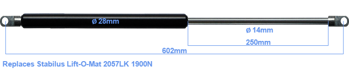 Stabilus Lift-O-Mat 2057LK