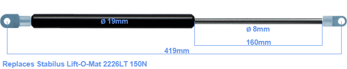 Stabilus Lift-O-Mat 2226LT