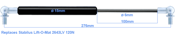 Stabilus Lift-O-Mat 2643LV