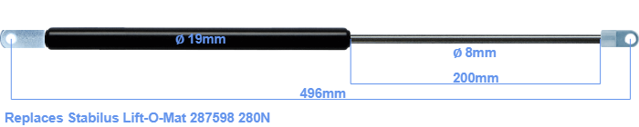 Stabilus Lift-O-Mat 287598