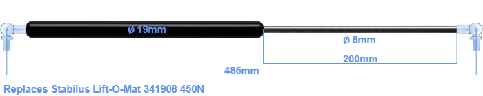 Stabilus Lift-O-Mat 341908