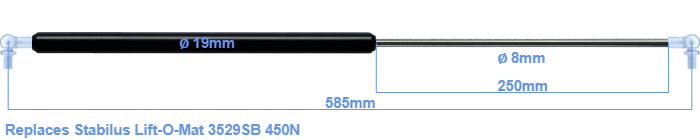 Stabilus Lift-O-Mat 3529SB