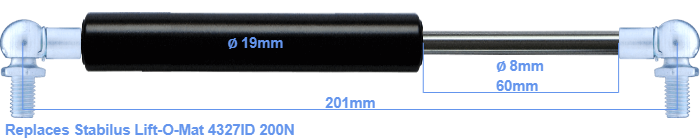 Stabilus Lift-O-Mat 4327ID