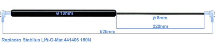 Stabilus Lift-O-Mat 441406