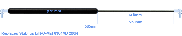 Stabilus Lift-O-Mat 8304MJ