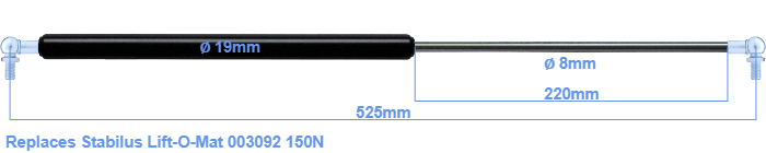 Stabilus Lift-O-Mat 003092