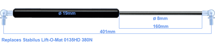 Stabilus Lift-O-Mat 0135HD