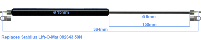 Stabilus Lift-O-Mat 082643