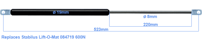 Stabilus Lift-O-Mat 084719