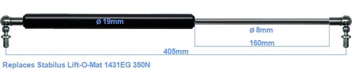 Stabilus Lift-O-Mat 1431EG