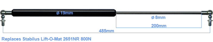 Stabilus Lift-O-Mat 2651NR