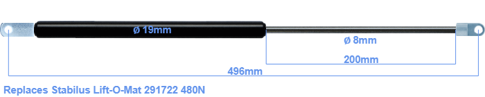 Stabilus Lift-O-Mat 291722