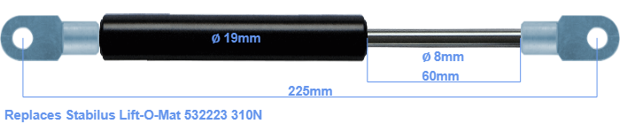 Stabilus Lift-O-Mat 532223