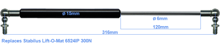 Stabilus Lift-O-Mat 6524IP