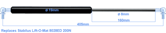 Stabilus Lift-O-Mat 8028ED