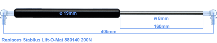 Stabilus Lift-O-Mat 880140