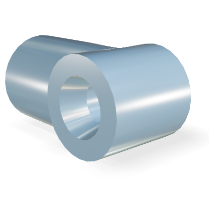 M8 Eye plastic 21/24mm (18mm thickness, hole 8.1mm)