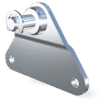 Stainless side bracket (max. 1200N)