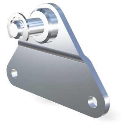 Stainless 316 side bracket (max. 1200N)