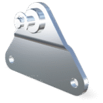 Stainless side bracket (max. 500N)