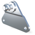 Stainless side bracket with ball