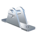 Symmetrical bracket 8mm