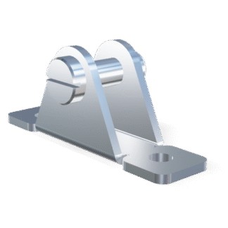 Symmetrical bracket 8mm